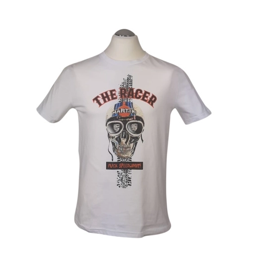 The Crazy Racers T-Shirt Tyre Print